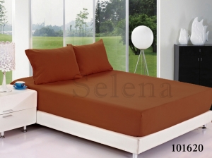 Простынь на резинке 80х200х20 "Шоколад" ― Мир Текстиля