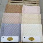 Набір килимків Mosso Cotton 50х60 та 60х100 тм Zeron пудра артикул 16790