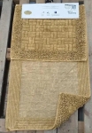 Набір килимків Vintage Mosso Cotton 50х60 та 60х100 тм Zeron гірчиця артикул 18422
