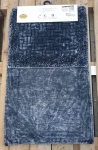 Набір килимків Vintage Mosso Cotton 50х60 та 60х100 тм Zeron чорно-сірий артикул 18424