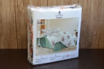 Комплект постільної білизни тм Kayra фланель Flannel Bahar полуторний код 50001