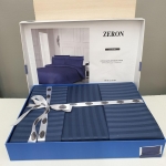  Постельное белье Satin Strip тм Zeron LACIVERT полуторный артикул 17759