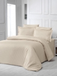 Постельное белье Satin Strip тм Zeron CAPUCCINO евростандарт артикул 17703