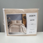 Покрывало стеганое тм Zeron с наволочками 240*260 KARE BEJ артикул 18048