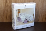 Комплект постільної білизни тм Kayra фланель Flannel Lavin полуторний код 50003