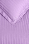 Постельное белье Satin Strip тм Zeron Lila евростандарт артикул 18777