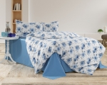 Комплект постільної білизни тм Kayra фланель Flannel Mary євро код 50009