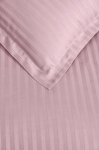 Постельное белье Satin Strip тм Zeron PEMBE евростандарт артикул 17701