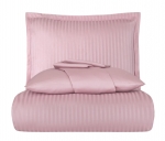  Постельное белье Satin Strip тм Zeron PEMBE полуторный артикул 17711