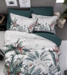 тм First Choice 3D сатин Digital Series Palm Garden Oil Green евростандарт код 3020