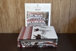 Комплект постільної білизни фланель Flannel Cozy Tile First Choice євро