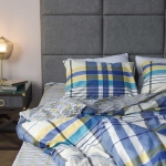 Комплект постільної білизни Вілюта сатин ТВИЛ ISLEEP 15 двоспальний 