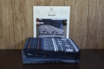 Комплект постільної білизни фланель Flannel Happiness Navy Blue First Choice євро