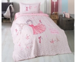 Покрывало стеганое с наволочкой 180*240 "Romantic Girl"