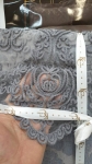 ПОКРЫВАЛО ЖАККАРДОВОЕ С КРУЖЕВОМ 240*260 (TM KC ALDEN ) SONIL LACED GRI, ТУРЦИЯ артикул 17448