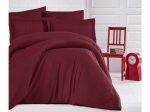 тм Aran Clasy сатин Stripe Bordo полуторный артикул 12875