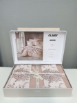 Постельное белье Satin Deluxe тм Aran Clasy Adra V1 полуторный артикул 16515