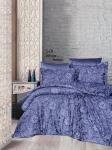 Комплект постільної білизни First Choice Advina Indigo полуторний артикул 4151-1