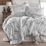 Постельное белье Satin Deluxe тм Aran Clasy Tuluna полуторный артикул 16677