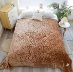 Акриловый плед-покрывало Malloory Home 200х240 темный ирис